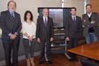 Participants en la presentació del museu.